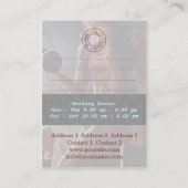 恋しく思フィットネスIV – 名刺 (裏面)