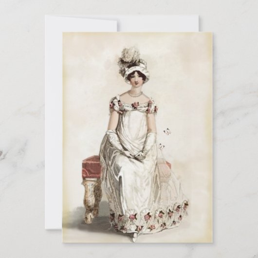 「恋しく思ベネット」 招待状 (正面)