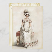 「恋しく思ベネット」 招待状 (正面/裏面)