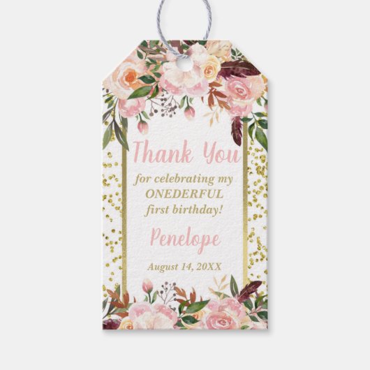 恋しく思メッセージカード ギフトタグ (正面)