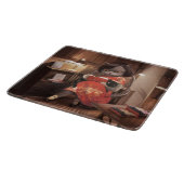 恋しく思ヴィンテージ猫の読時間 カッティングボード (角)