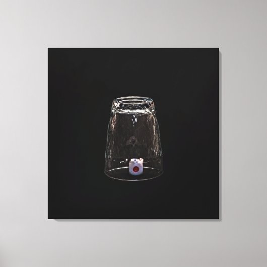 恋しく思不可能 キャンバスプリント (正面)