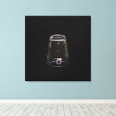 恋しく思不可能 キャンバスプリント (インサイチュ (ウッドフロア))