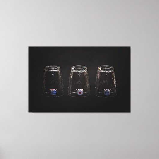 恋しく思不可能 キャンバスプリント (正面)