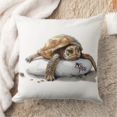 恋しく思亀装飾用クッション- クッション (ブランケット)