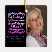 恋しく思作品記念写真記念 セラミックオーナメント (正面)