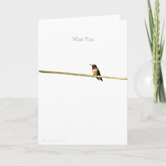 恋しく思内空白の: カード (正面)