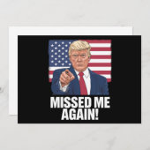 恋しく思再び2024年の選択 招待状 (正面/裏面)