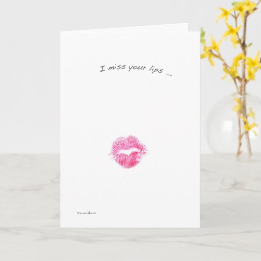 恋しく思口 カード (黄色い花)