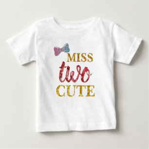 恋しく思可愛いシャツ ベビーTシャツ