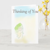 恋しく思君 カード (黄色い花)