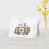 恋しく思君 カード (黄色い花)