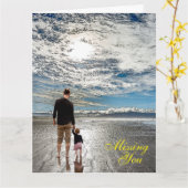 恋しく思君 カード (黄色い花)