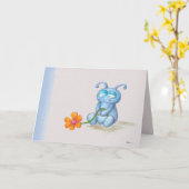 恋しく思君 カード (黄色い花)