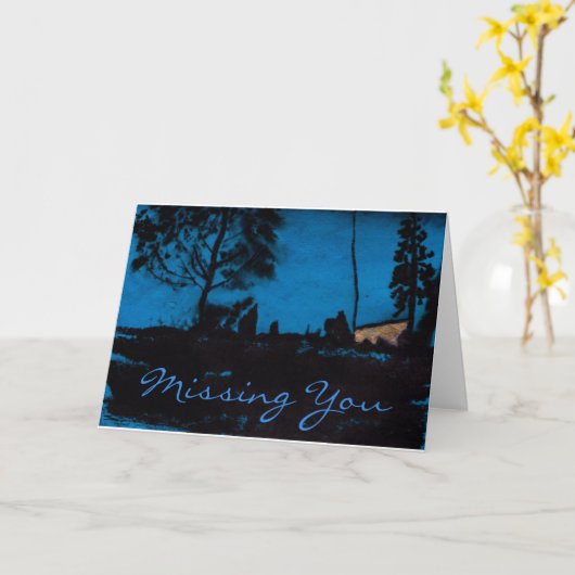 恋しく思君 カード (黄色い花)