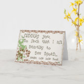 恋しく思君 カード (黄色い花)