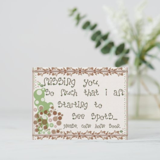 恋しく思君 ポストカード (スタンド正面)