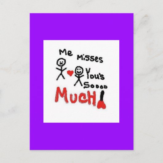 恋しく思君 ポストカード (正面)