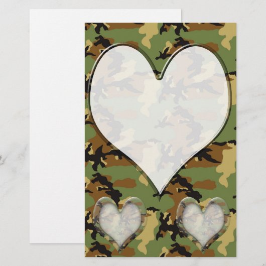 恋しく思君 便箋 (正面/裏面)