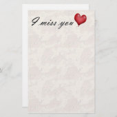 恋しく思君 便箋 (正面/裏面)