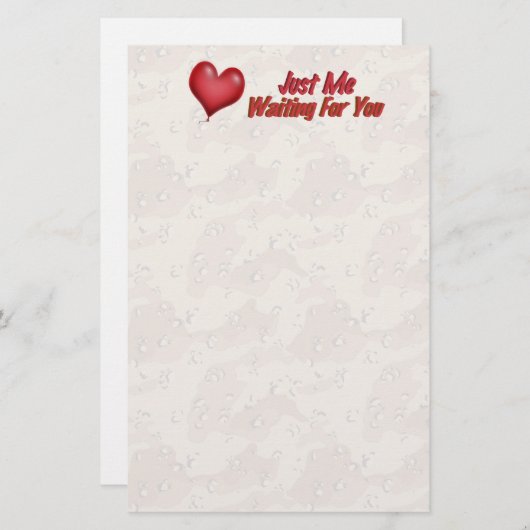 恋しく思君 便箋 (正面/裏面)