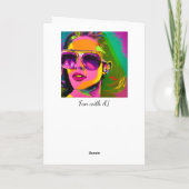 恋しく思君 |夏を過素晴らしごす カード (裏面)