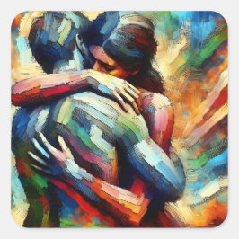 恋しく思君 | 恋人の抱き入れ スクエアシール