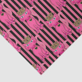 恋しく思子猫、ピンクグリッター4AO組織包装紙 薄葉紙 (詳細)