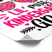 恋しく思幼稚園の卒園女子 ポスター (角)