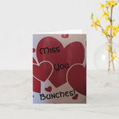 恋しく思愛する人 カード (黄色い花)