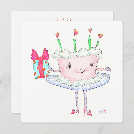 恋しく思招待 招待状 (正面/裏面)