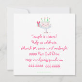 恋しく思招待 招待状 (裏面)