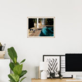 恋しく思楽園の豚 ポスター (ホームオフィス)