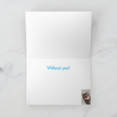 恋しく思猫 カード (内部)