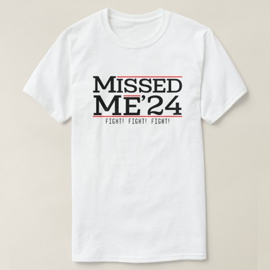 恋しく思私 – トランプ2024日 – MAGA選挙 Tシャツ (デザイン正面)