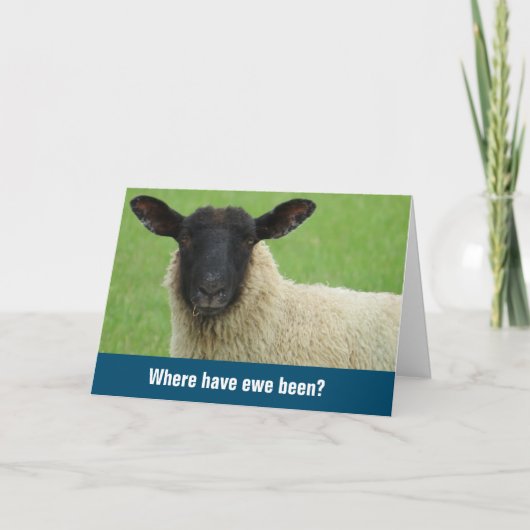 恋しく思考えるおもしろカード カード (正面)