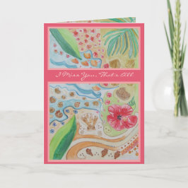 恋しく思考えるご挨拶 カード