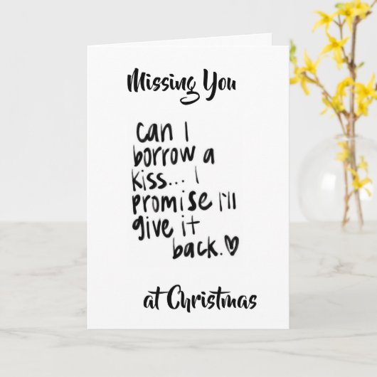 ***恋しく思聖降誕祭*** カード (黄色い花)