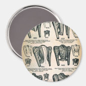 恋しく思自転車ジャクセツ – ヴィンテージ1897広告 マグネット (正面/裏面)