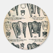 恋しく思自転車ジャクセツ – ヴィンテージ1897広告 マグネット (正面)