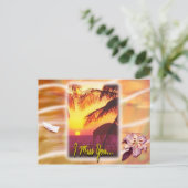 恋しく思葉書 ポストカード (スタンド正面)