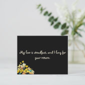 恋しく思買は郵便はがきを大量に送る ポストカード (スタンド正面)