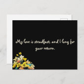 恋しく思買は郵便はがきを大量に送る ポストカード (正面/裏面)