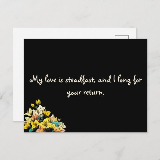 恋しく思買は郵便はがきを大量に送る ポストカード (正面/裏面)