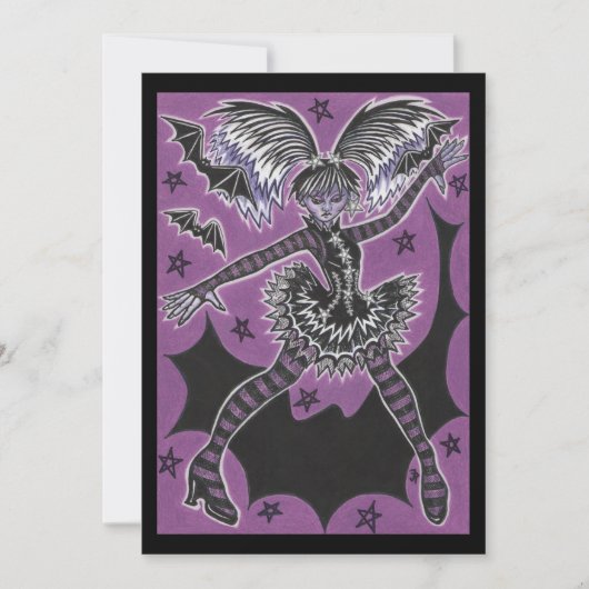 恋しく思10代の招待 招待状 (正面)