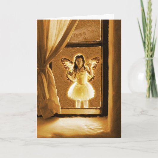 恋しく思 カード (正面)