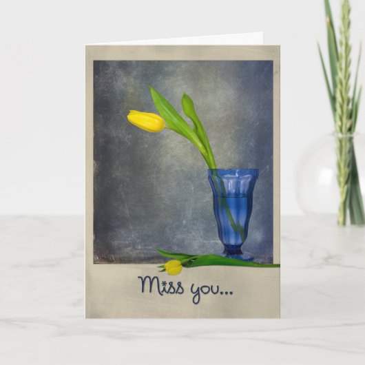 恋しく思 カード (正面)