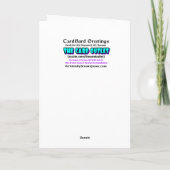 恋しく思 カード (裏面)