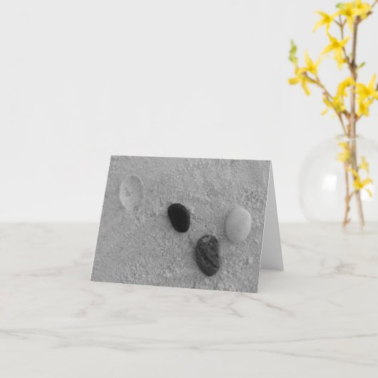 恋しく思 カード (黄色い花)