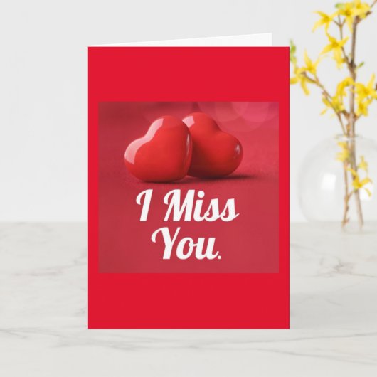 *恋しく思*キス* カード (黄色い花)